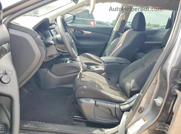 5N1AT2MT7LC810333 2020 NISSAN ROGUE Серый Вид салона спереди