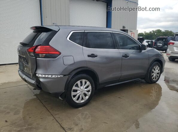 5N1AT2MT9HC832583 2017 NISSAN ROGUE Gray Trasero derecho