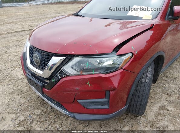 5N1AT2MT9JC789725 2018 NISSAN ROGUE Red წინა ხედი
