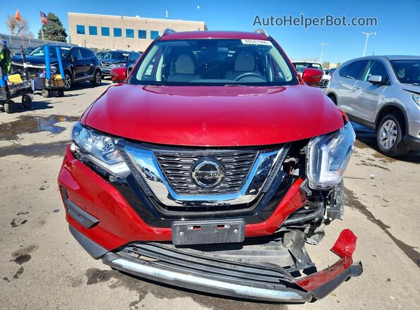 5N1AT2MV1LC786015 2020 NISSAN ROGUE Красный Вид спереди