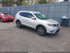2016 Nissan Rogue Sl Silver vin: 5N1AT2MV3GC742832