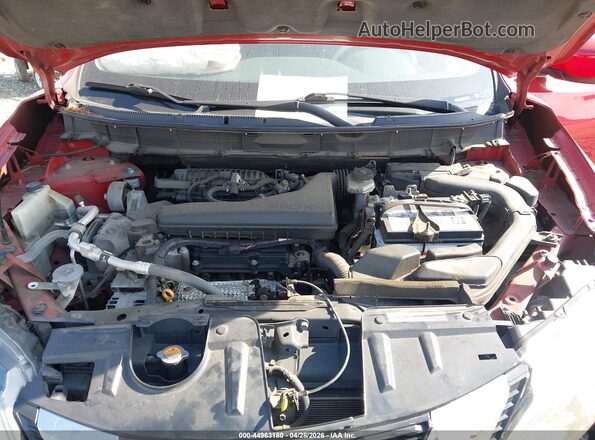 5N1AT2MV3HC846433 2017 NISSAN ROGUE Red უკანა ხედი