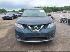 2016 Nissan Rogue Sl Blue vin: 5N1AT2MV5GC809575