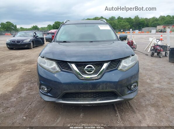 5N1AT2MV5GC809575 2016 NISSAN ROGUE Blue Панорамний вид салону 360°