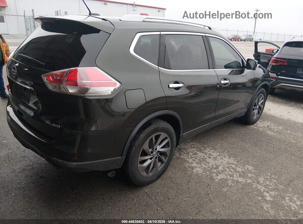 5N1AT2MV7GC817595 2016 NISSAN ROGUE Green Задня права чверть