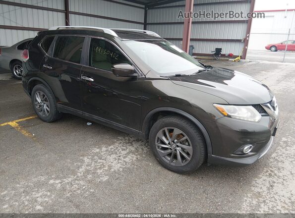 5N1AT2MV7GC817595 2016 NISSAN ROGUE Green Передня права чверть