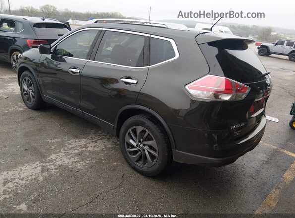 5N1AT2MV7GC817595 2016 NISSAN ROGUE Green Задня ліва чверть