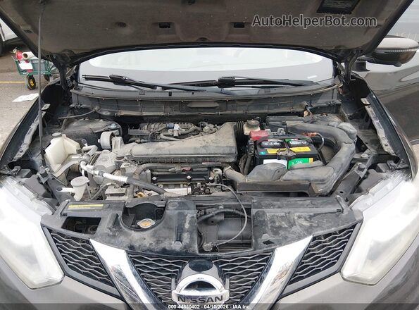 5N1AT2MV7GC817595 2016 NISSAN ROGUE Green Вид ззаду