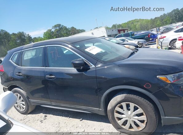 5N1AT2MV7HC831787 2017 NISSAN ROGUE Black Սալոնի հետևի տեսք