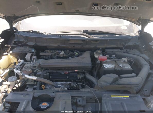 5N1AT2MV7HC831787 2017 NISSAN ROGUE Black Հետևի տեսք