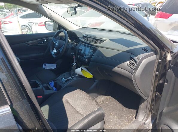 5N1AT2MV7HC831787 2017 NISSAN ROGUE Black Սալոնի դիմացի տեսք