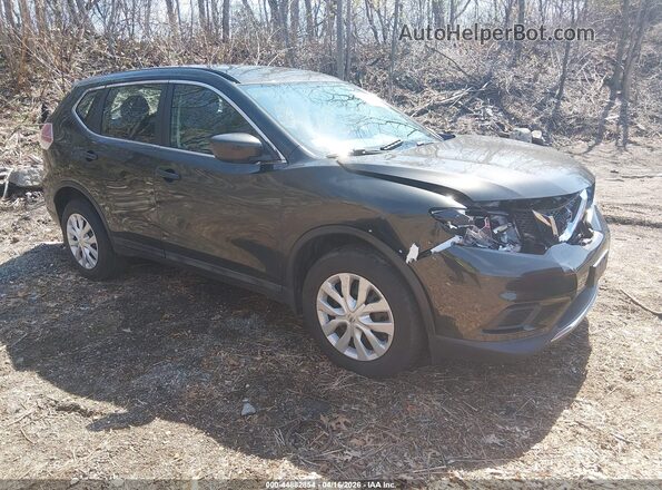 5N1AT2MV8GC877546 2016 NISSAN ROGUE Black წინა მარჯვენა