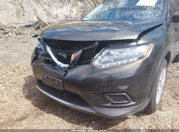 5N1AT2MV8GC877546 2016 NISSAN ROGUE Black წინა ხედი