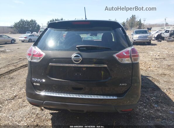 5N1AT2MV8GC877546 2016 NISSAN ROGUE Black 