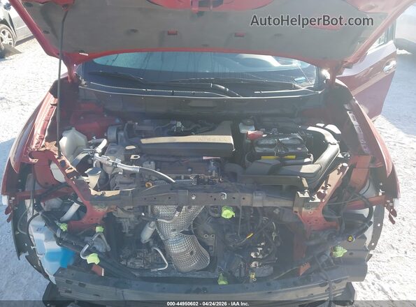 5N1AT2MV8JC807701 2018 NISSAN ROGUE Red უკანა ხედი
