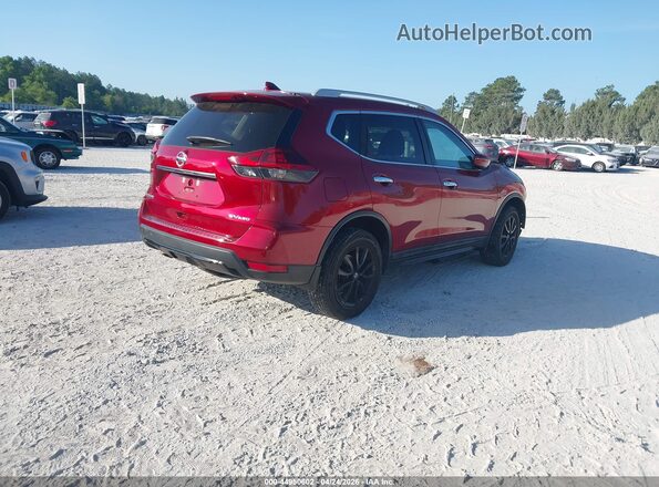 5N1AT2MV8JC807701 2018 NISSAN ROGUE Red უკანა მარჯვენა