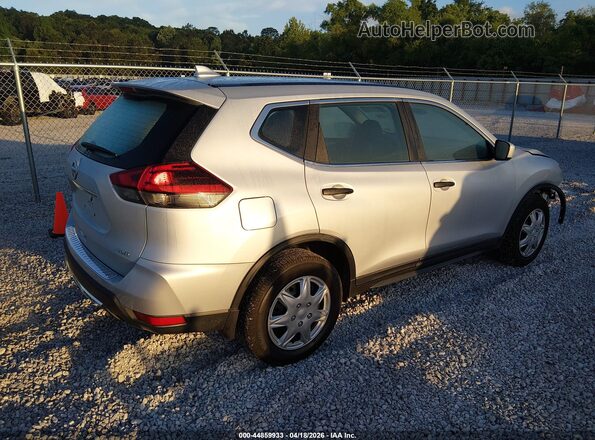 5N1AT2MV9KC829014 2019 NISSAN ROGUE Серебряный Задняя правая четверть