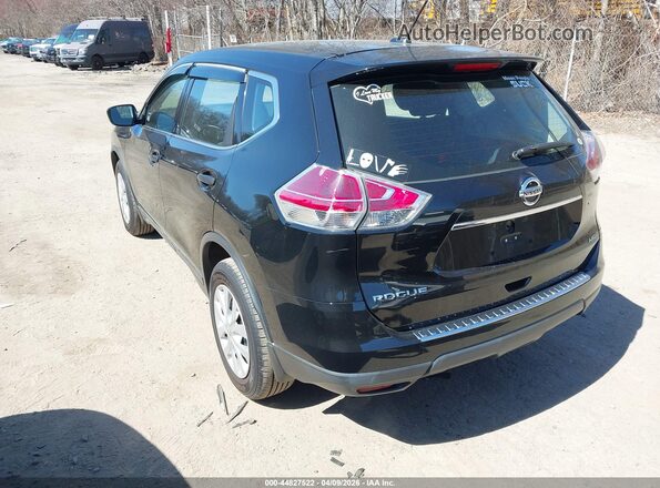 5N1AT2MVXGC925032 2016 NISSAN ROGUE Black Trasero izquierdo