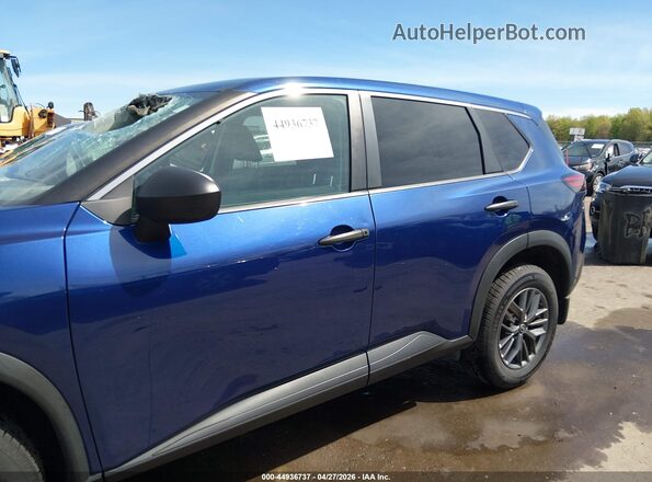 5N1AT3AB2MC690900 2021 NISSAN ROGUE Синий Панорамный вид салона 360°