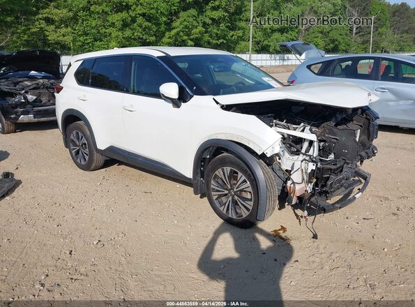 5N1AT3BA4MC808533 2021 NISSAN ROGUE White Առջևի աջ