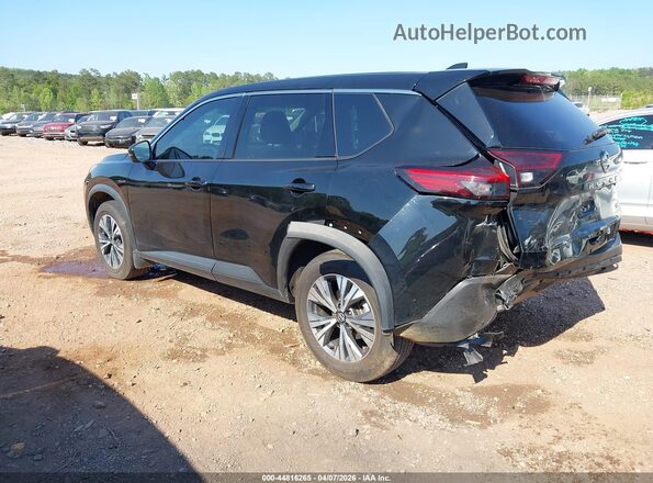 5N1AT3BA5MC761111 2021 NISSAN ROGUE Black Rear left