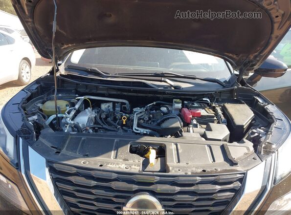 5N1AT3BA5MC761111 2021 NISSAN ROGUE Black Rear view