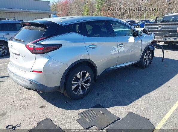 5N1AZ2AS7MC131822 2021 NISSAN MURANO Silver Rear right