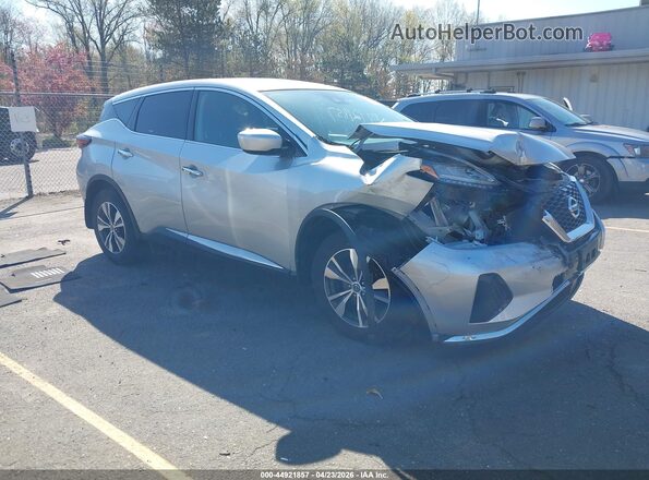 5N1AZ2AS7MC131822 2021 NISSAN MURANO Silver Front right