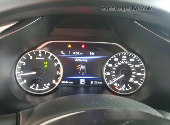 5N1AZ2BS0LN163206 2020 NISSAN MURANO Black Vista del cuadro de instrumentos