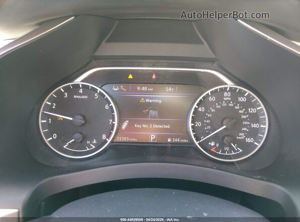 5N1AZ2CS2LN115365 2020 NISSAN MURANO Черный Вид задних сидений