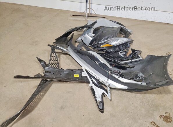 5N1AZ2CSXLN143933 2020 NISSAN MURANO Silver Widok naklejki z numerem VIN
