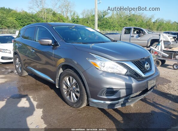 5N1AZ2MH1HN178564 2017 NISSAN MURANO Gray Delantero derecho