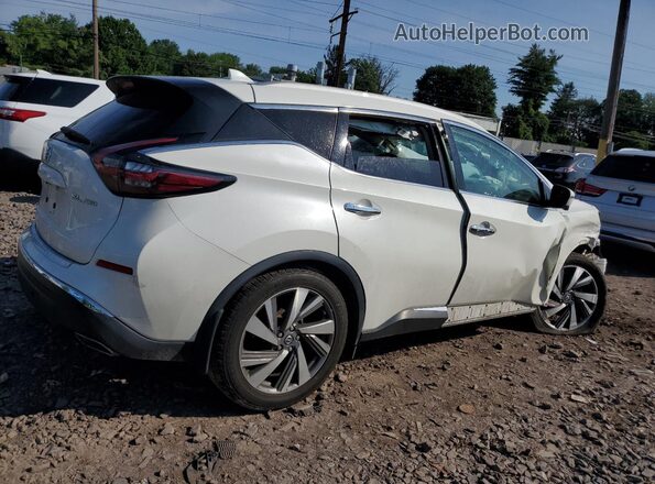 5N1AZ2MS6KN136331 2019 NISSAN MURANO Белый Задняя правая четверть