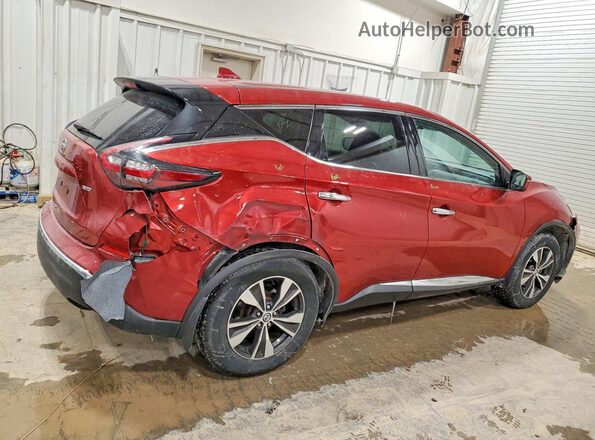 5N1AZ2MS8KN150554 2019 NISSAN MURANO Maroon Tył prawy