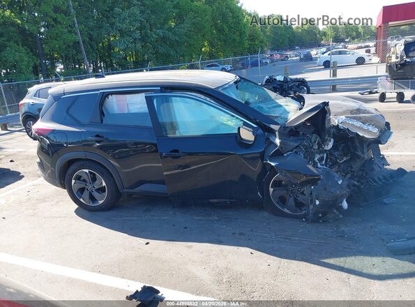 5N1BT3BA6RC692974 2024 NISSAN ROGUE Черный Вид задней части салона