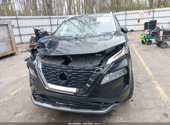 5N1BT3CB2PC854751 2023 NISSAN ROGUE Черный Вид щитка приборов