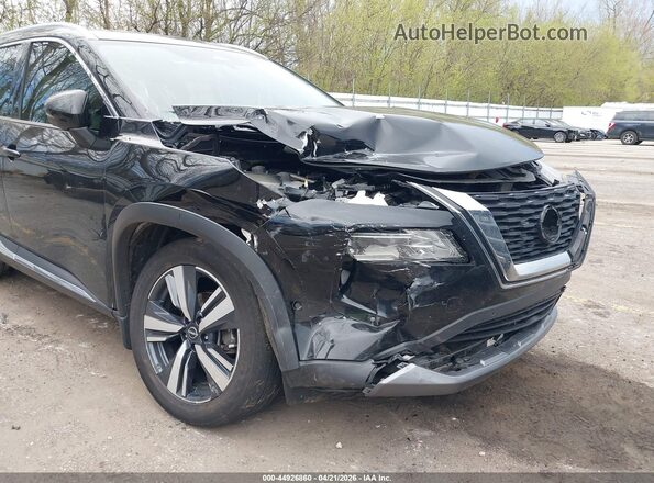 5N1BT3CB2PC854751 2023 NISSAN ROGUE Черный Вид спереди