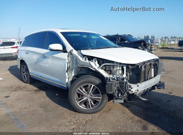 5N1DL0MM0HC540573 2017 INFINITI QX60 White Przód prawy