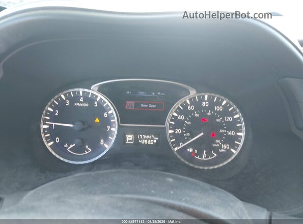 5N1DL0MM0HC540573 2017 INFINITI QX60 White Widok tylnych siedzeń