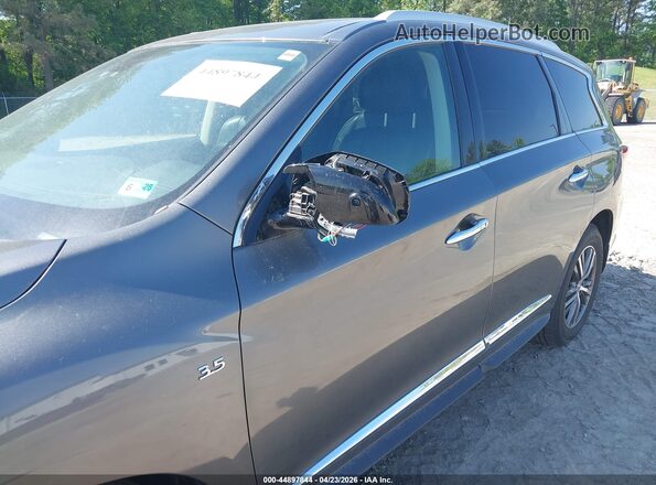 5N1DL0MM0HC555249 2017 INFINITI QX60 Серый Вид спереди