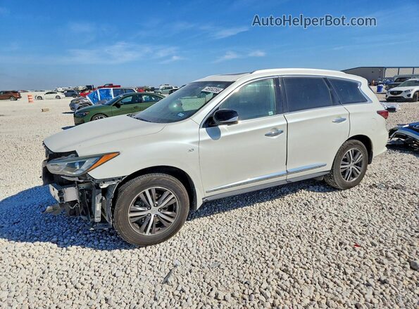 5N1DL0MM0JC520510 2018 INFINITI QX60 White Przód lewy