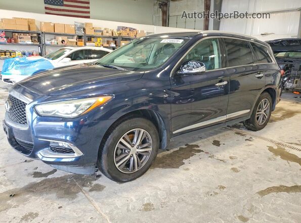 5N1DL0MM2HC540333 2017 INFINITI QX60 Blue Przód lewy