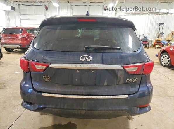 5N1DL0MM2JC511100 2018 INFINITI QX60 Blue Vista trasera