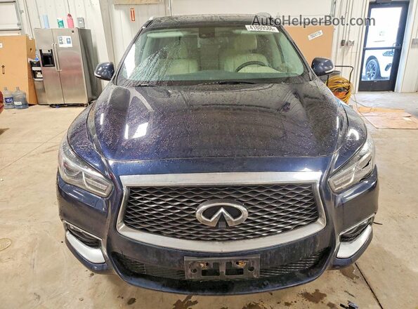 5N1DL0MM2JC511100 2018 INFINITI QX60 Blue Vista frontal
