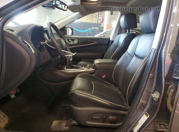 5N1DL0MM2KC550657 2019 INFINITI QX60 Gray Вид салону спереду