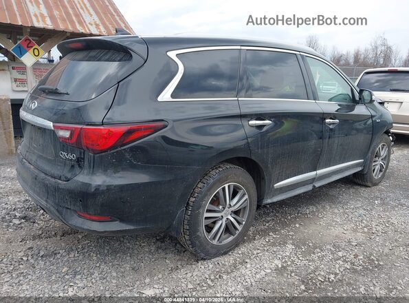 5N1DL0MM2LC501170 2020 INFINITI QX60 Black Tył prawy