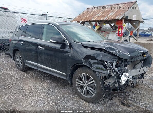 5N1DL0MM2LC501170 2020 INFINITI QX60 Black Przód prawy