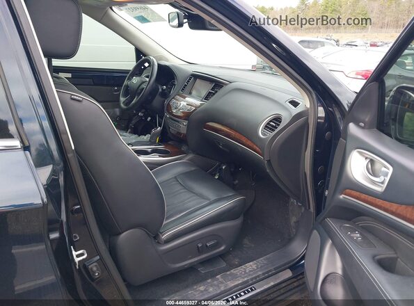 5N1DL0MM2LC512122 2020 INFINITI QX60 Blue Widok wnętrza z przodu