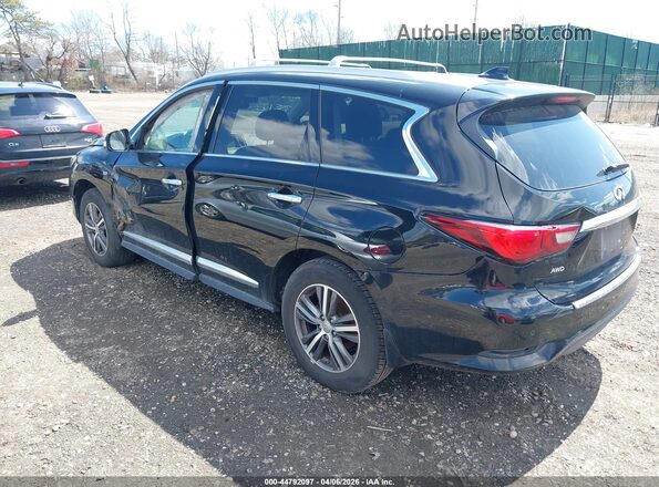 5N1DL0MM3KC525654 2019 INFINITI QX60 Black Tył lewy