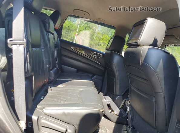 5N1DL0MM4JC503466 2018 INFINITI QX60 Gray Widok tylnych siedzeń